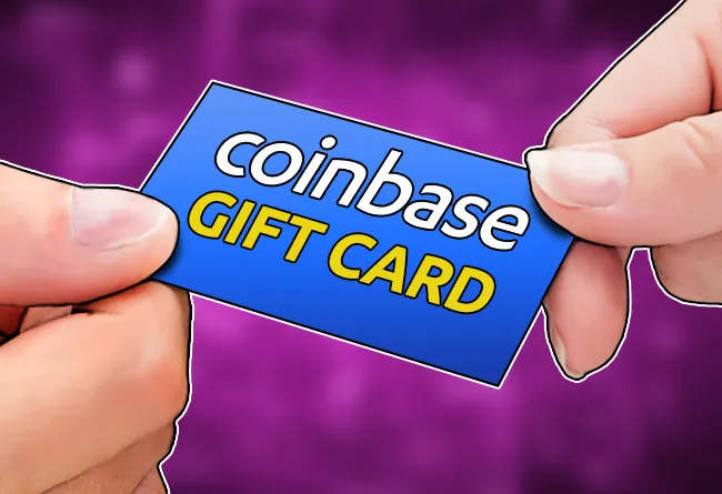 معرفی جامع gift card coinbase | گیفت استاپ